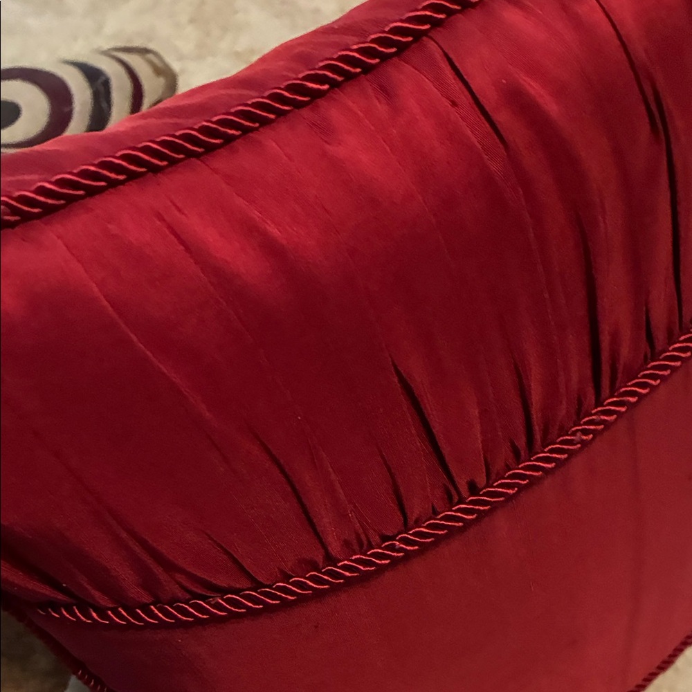 Colorful Patterned and Red Throw Pillows - Picture 6 of 9